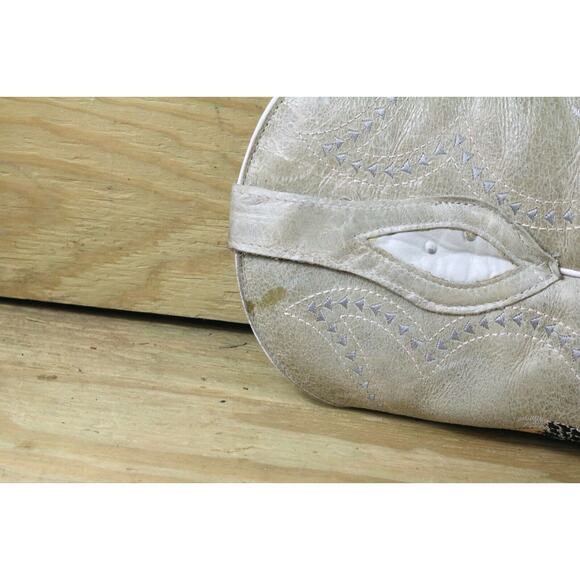 Joe Boots by Arles Mens 8 Multicolor Leather Ostrich Print Western JB901 Cowboy - Picture 11 of 11